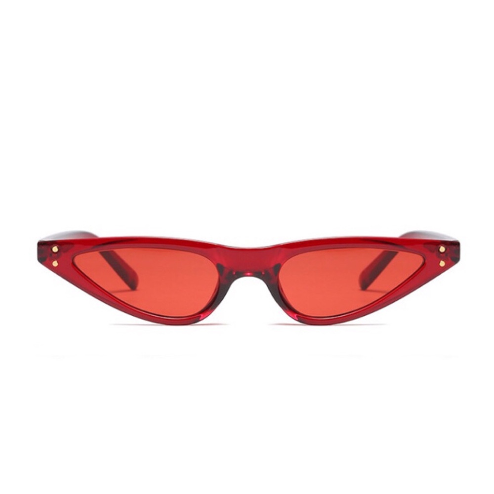 red triangle sunglasses